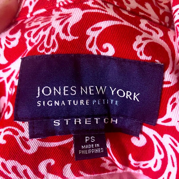 Jones New York Signature Petite Stretch Jacket Blazer - Picture 5 of 6